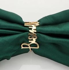Bismillah Napkin Rings _ Set of 6
