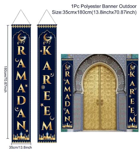 Door Banner Ramadan Decoration